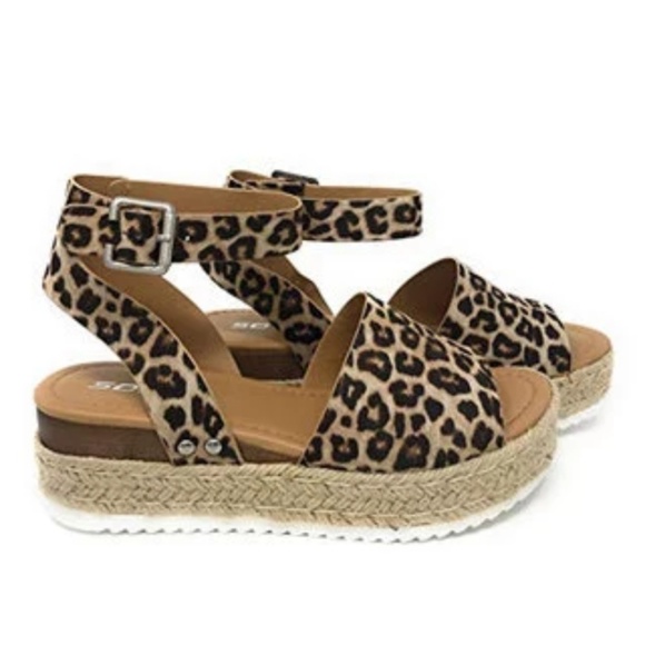 🔴1 LEFT🔴Soda Leopard espadrilles - Picture 6 of 8